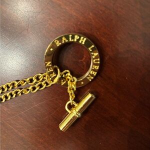 Ralph Lauren Gold Chain Belt sz 38 Vintage RARE